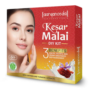 Aaryanveda Kesar Malai DIY Kit 45 ml