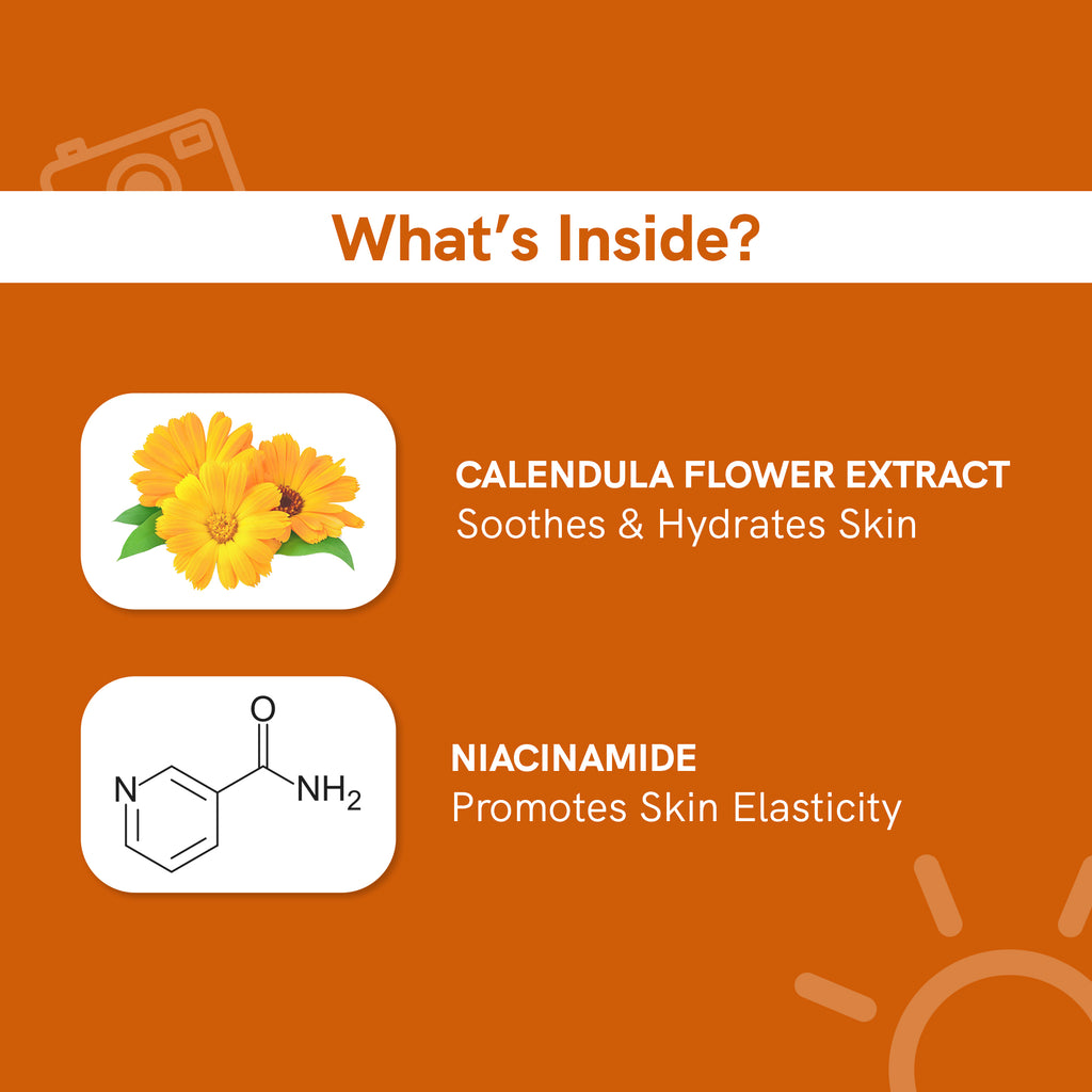 Glowelle 1% Hyaluronic Sunscreen Gel With SPF 50 PA++++ for Broad Spectrum, UVA UVB & Blue Light Protection, Lightweight, No white-cast, Mattifying Gel - 50ml