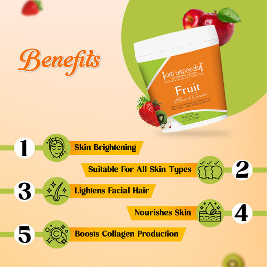 Fruit Bleach Cream-250 gm