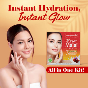 Aaryanveda Kesar Malai DIY Kit 45 ml