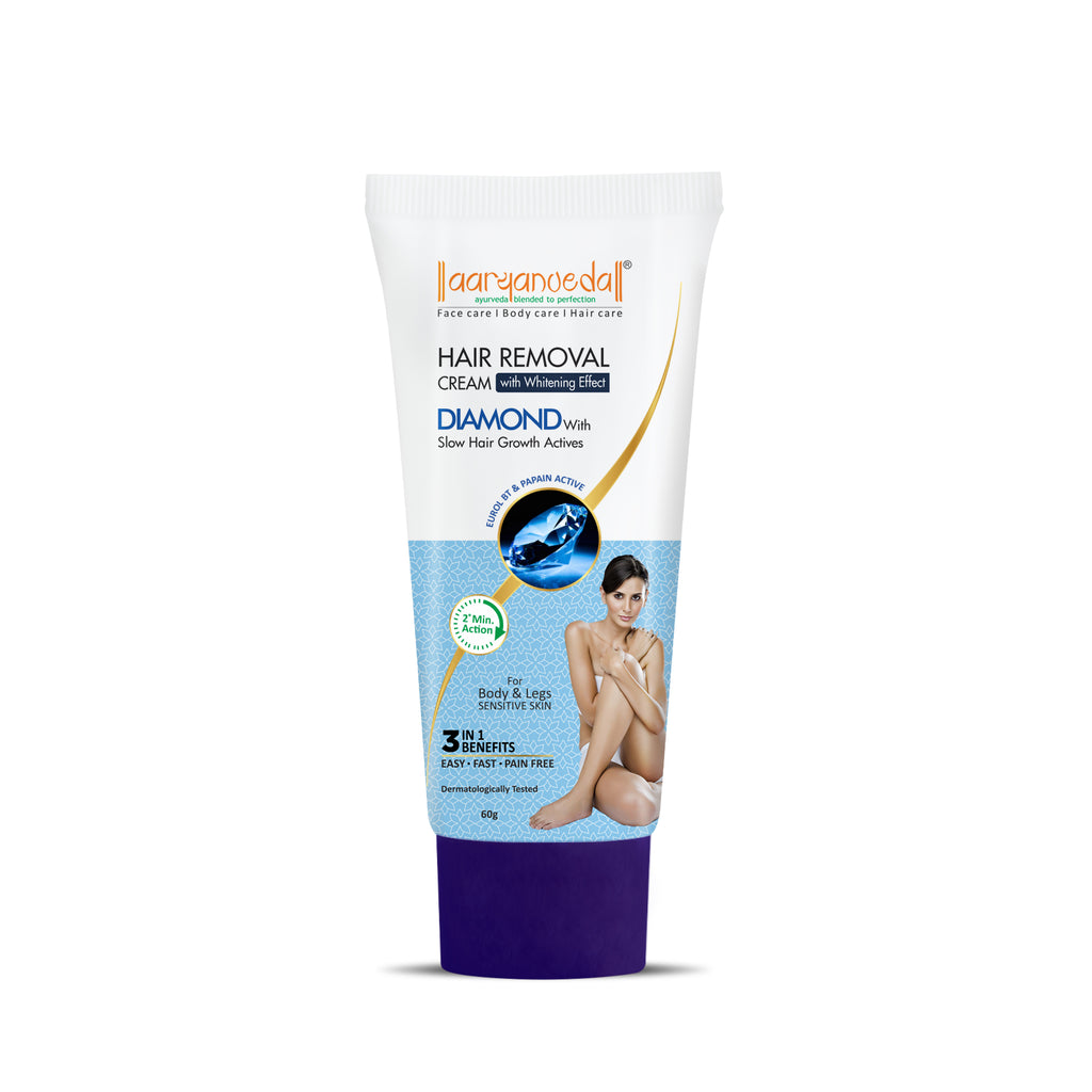 Diamond Hair Removal Cream-60gm each ( Pack of 2 )