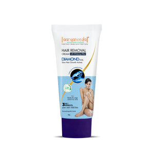 Diamond Hair Removal Cream-60gm each ( Pack of 2 )