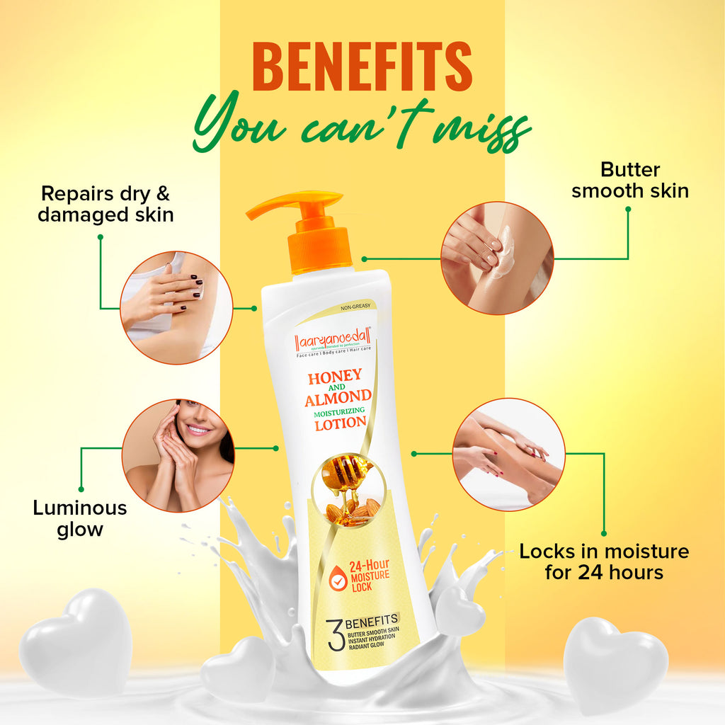 Honey and Almond Moisturizing Lotion