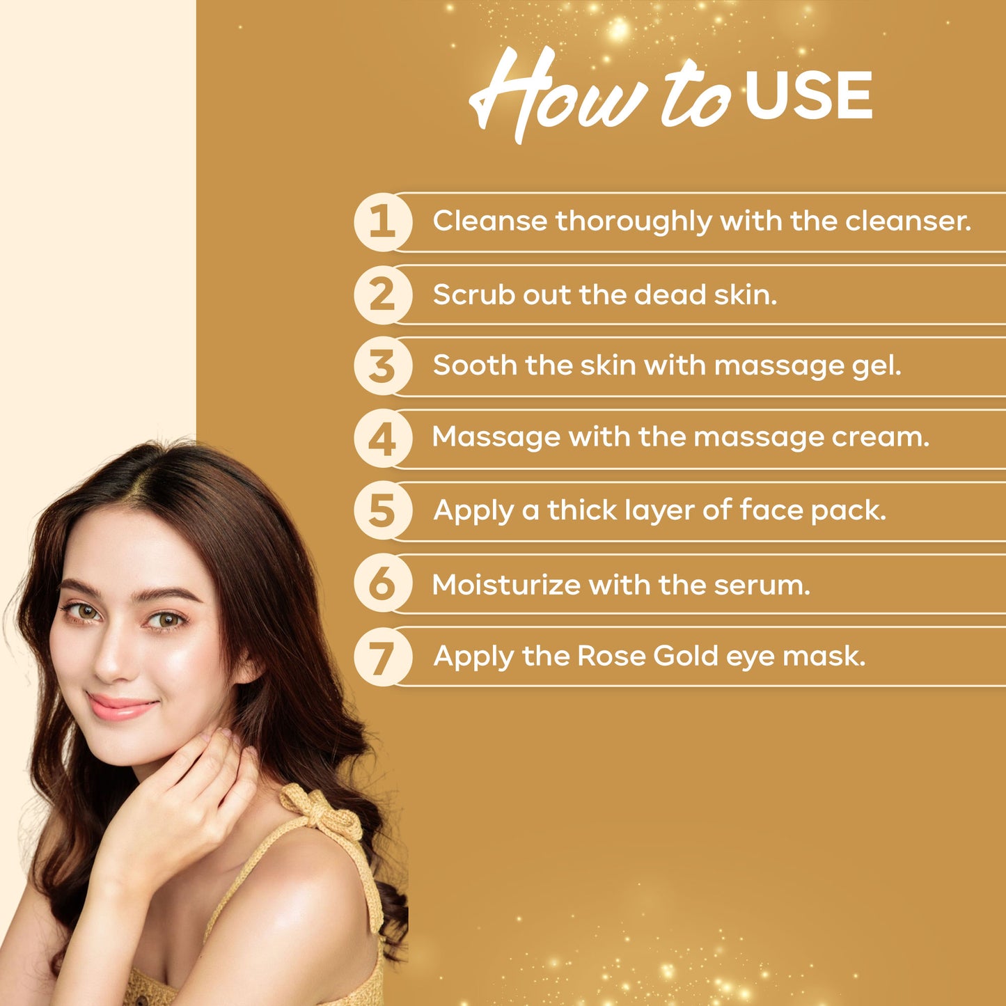 Gold Radiance DIY Kit-45 ml ( Pack of 3 )