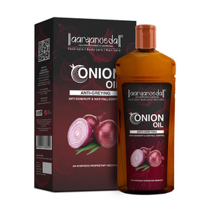 Onion Oil For Anti-Greying, Anti-Dandruff & Hair Fall Control- 100ml