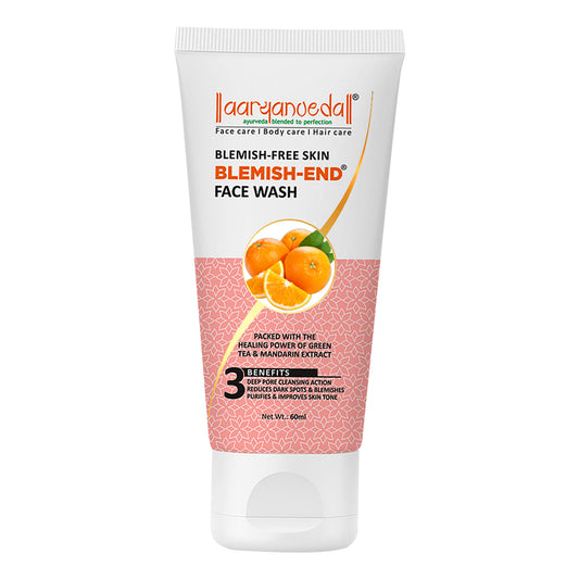 Blemish-End Face Wash with Green Tea & Mandarin Extract 100 ml ( Pack Of 3 )
