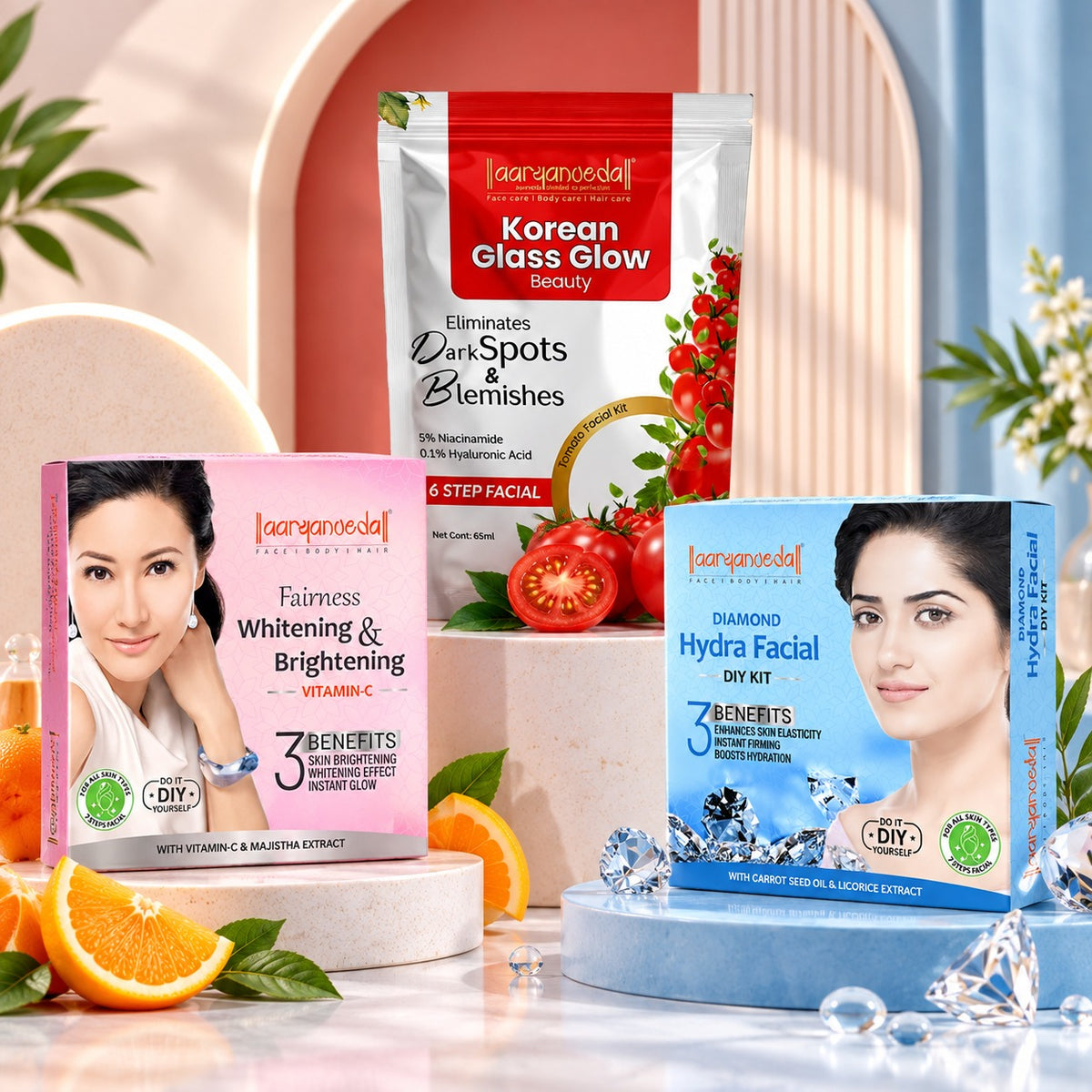 Glow & Radiance Facial Trio