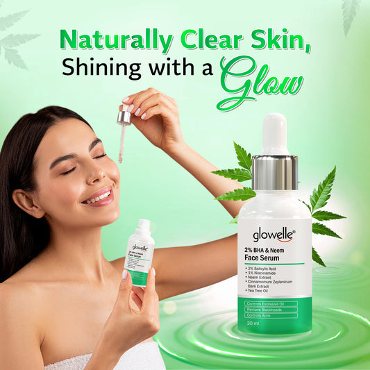 Glowelle 2% BHA & Neem Face Serum
