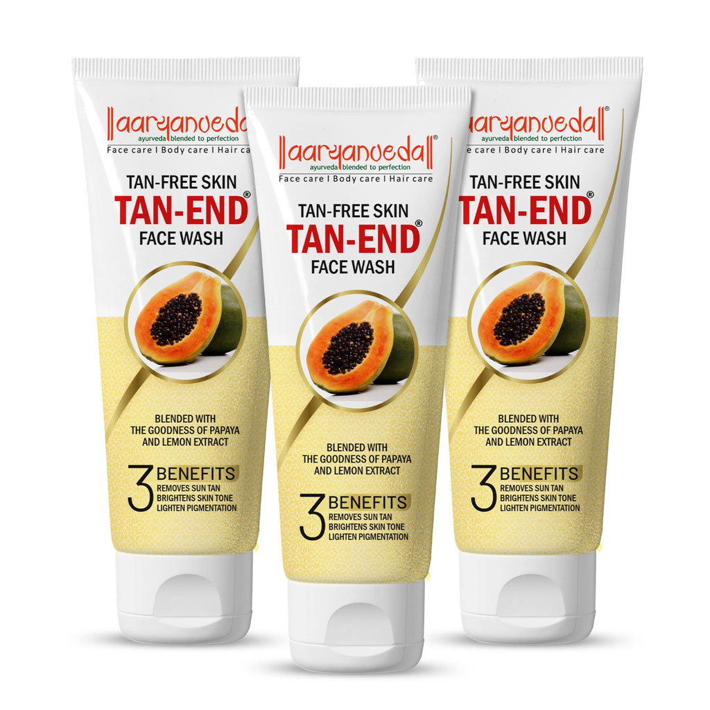 Tanend Facewash For Anti-Tan Fairness - 100 ml ( Pack Of 3 )