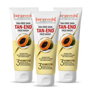 Tanend Facewash For Anti-Tan Fairness - 100 ml ( Pack Of 3 )