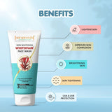 Whitofair Face Wash with Red Algae - 60ml ( Pack Of 3 )