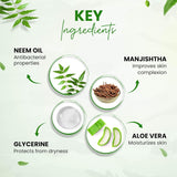 Aaryanveda Anti-Pimple Neem Glycerine Bathing Bar - 125 gm