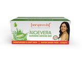Aaryanveda Aloe Vera Glycerine Bathing Bar Soothing & Moisturising - 125 gm