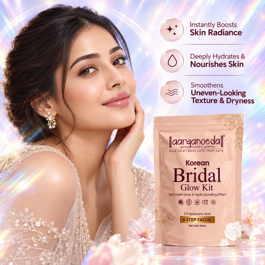 Korean Bridal Glow Facial Kit For Instant Glow & Hydra Boosting Effect -65 ml