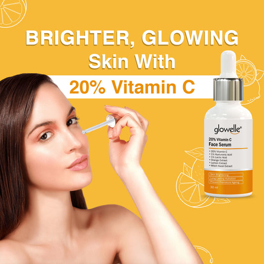 Glowelle 20% Vitamin C Face Serum-30ml