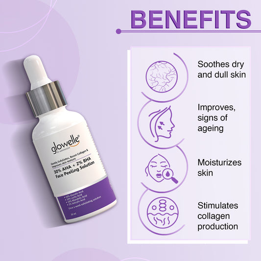 30% AHA + 2% BHA Face Peeling Solution-30ml