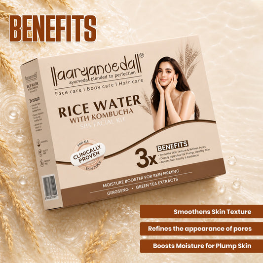 Rice Water with Kombucha Spa Facial Kit- 210gm