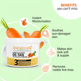 Carrot & Almond De-Tan Removal Cream