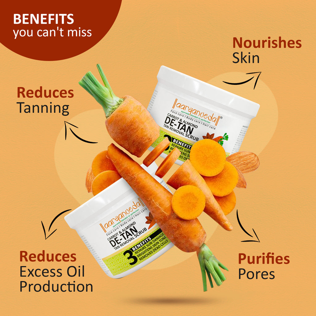 Carrot & Almond De-Tan-Tan Removal Scrub