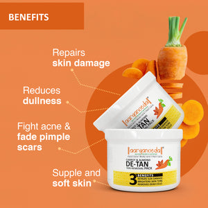 Ban The Tan Combo - Sunscreen Gel Spf 50 Pa++++ And   D-Tan Tan Removal  Pack