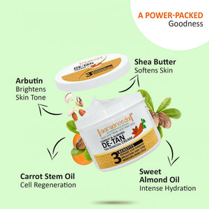 Carrot & Almond De-Tan Removal Cream