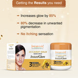 24 Carat Gold Bleach Cream For Instant Glow