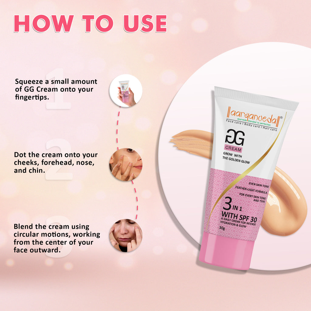 GG Cream The Golden Glow with SPF 30- 30 gm