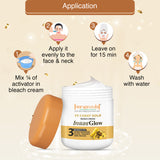 24 Carat Gold Bleach Cream For Instant Glow