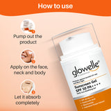 Ban The Tan Combo - Sunscreen Gel Spf 50 Pa++++ And   D-Tan Tan Removal  Pack