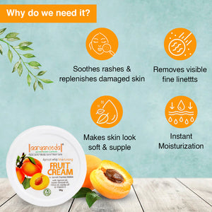 Apricot whip Moisturising Fruit Cream - 90gm