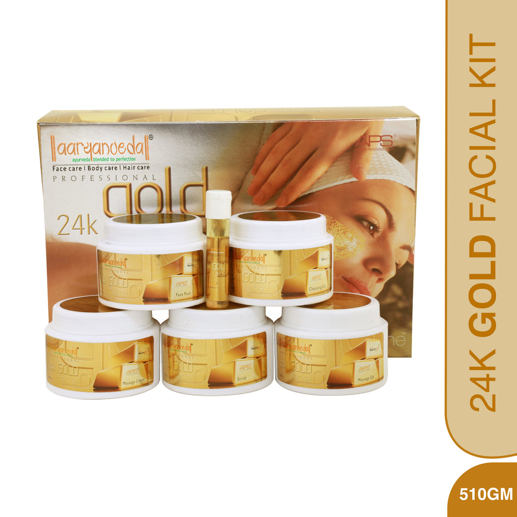 24K Gold Facial APS Kit - 510gm