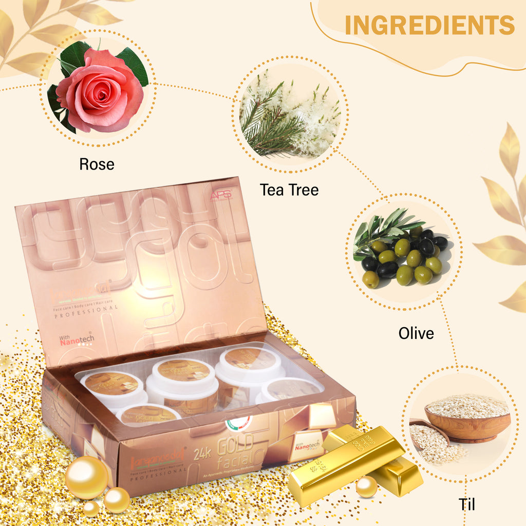 24K Gold Facial APS Kit - 510gm