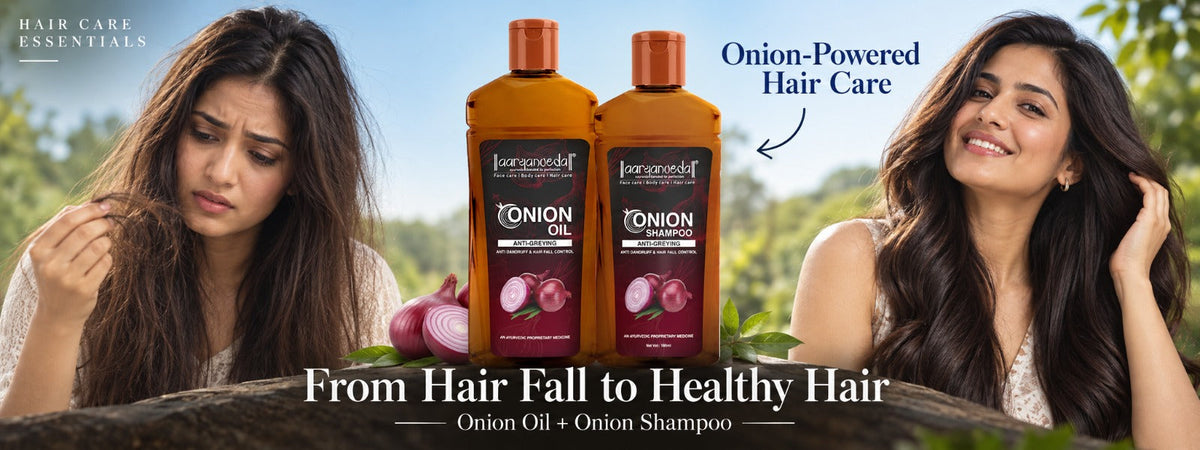 Onion-Powered Hair Care