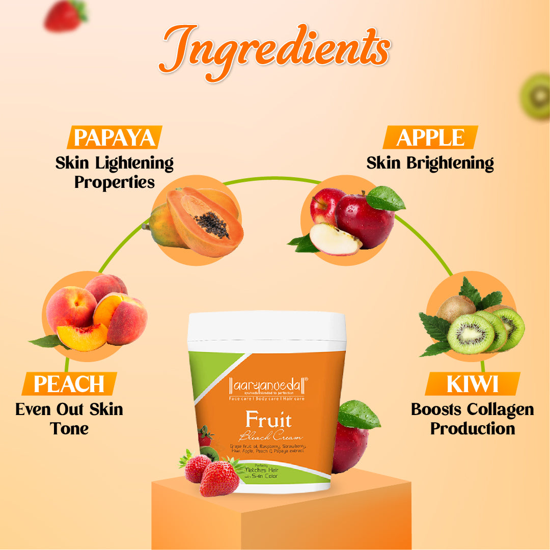 Fruit Bleach Cream-250 gm