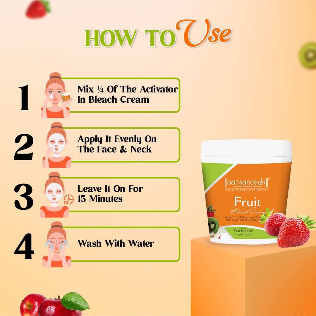 Fruit Bleach Cream-250 gm