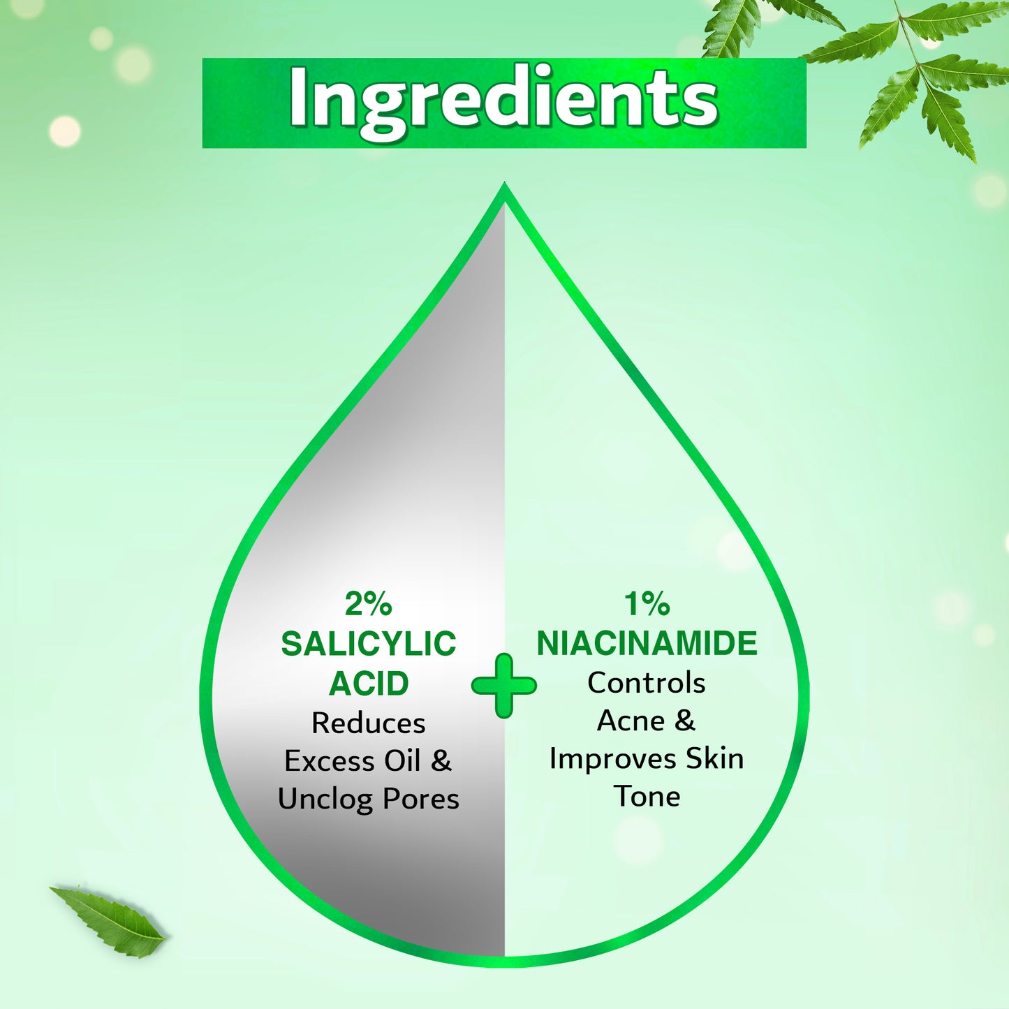 Glowelle 2% BHA & Neem Face Serum-30ml