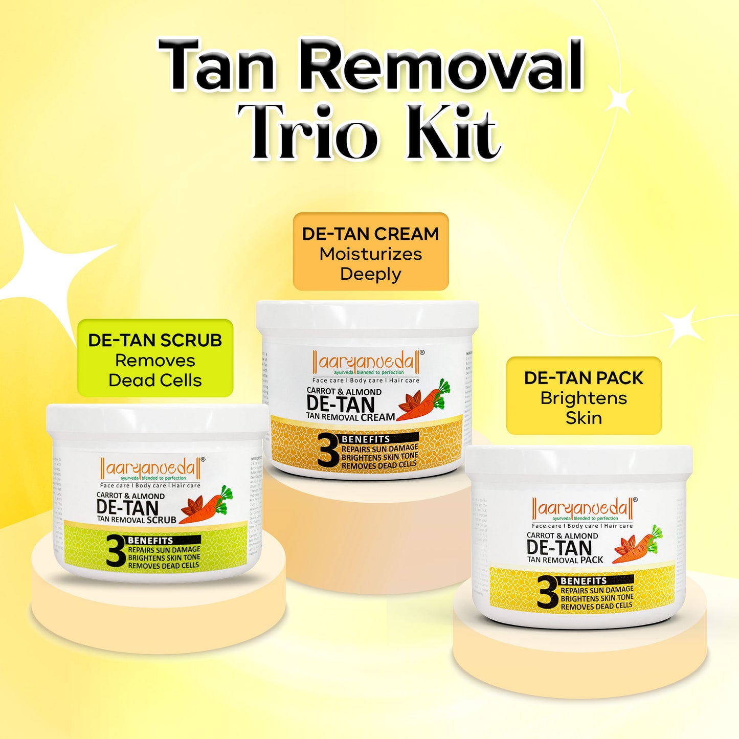 Carrot & Almond De-Tan-Tan Removal Pack