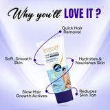 Diamond Hair Removal Cream-60gm each ( Pack of 2 )