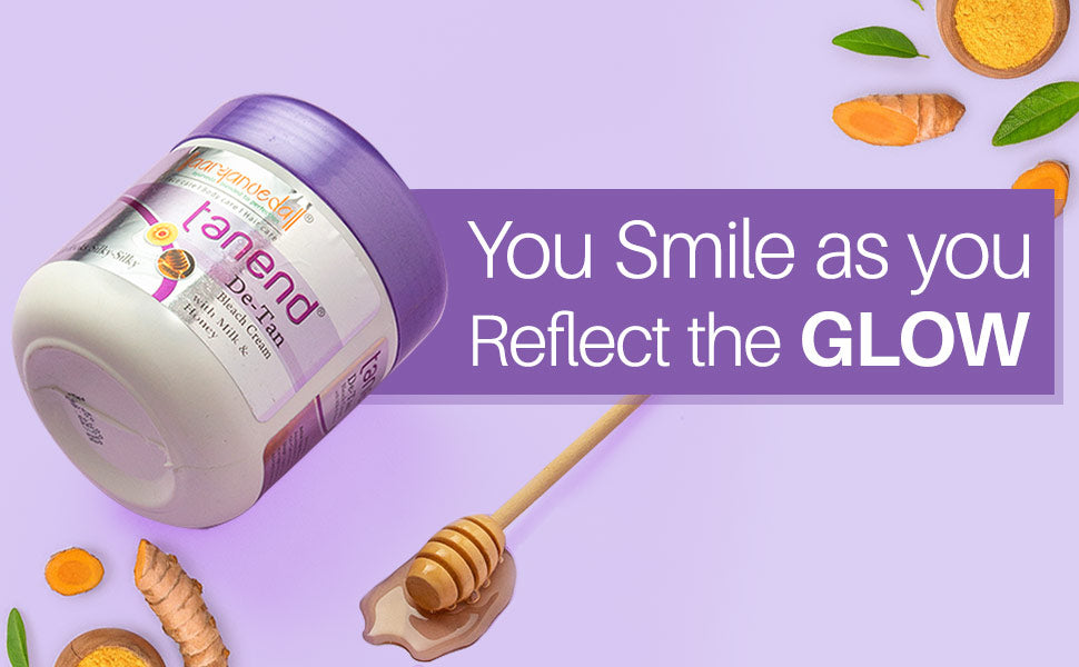 Tanend De-Tan Bleach Cream With Milk & Honey-450gm