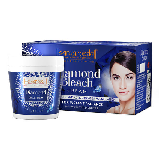 Diamond Bleach Cream For Instant Radiance With Oxy Bleach Properties-250 Gm