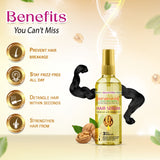 Hair Serum Vitalized with Walnut Oil - 90 ml+10 ml Extra (Pack of 2 )