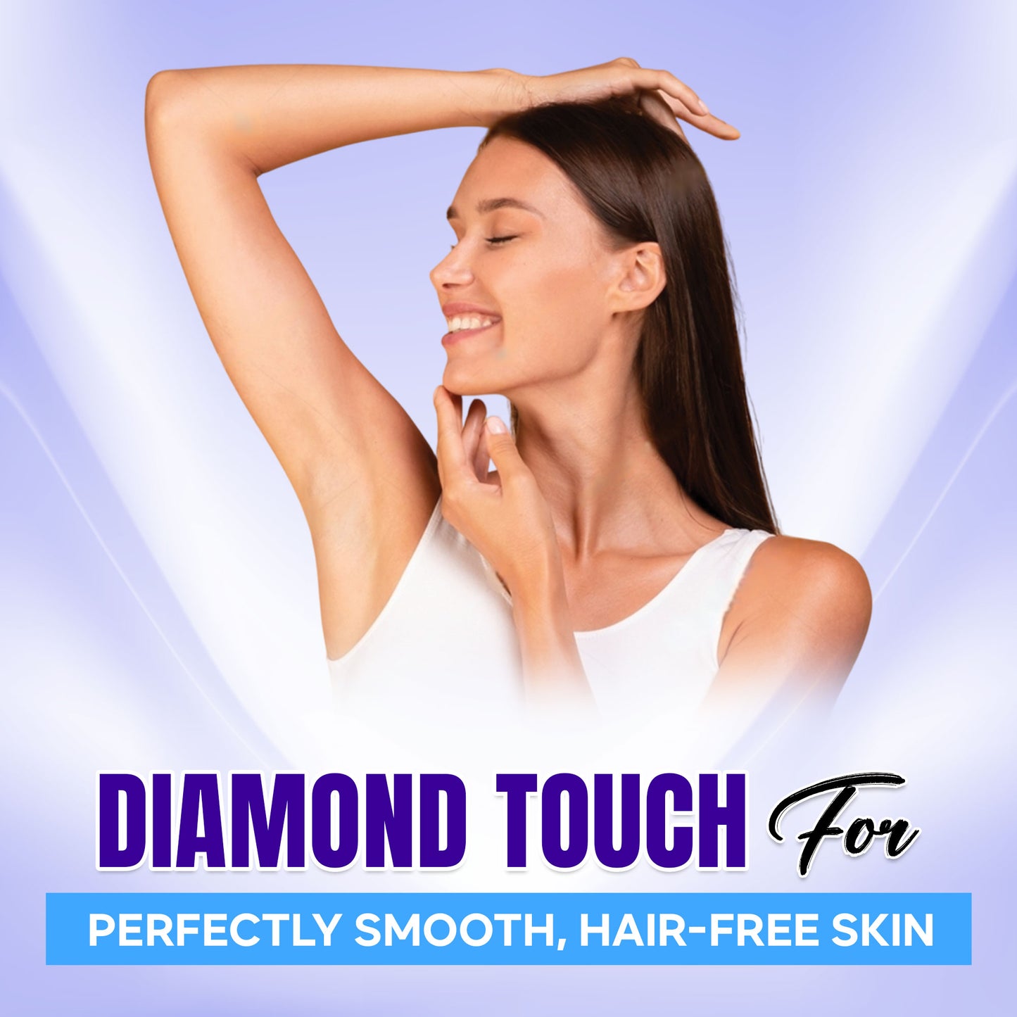 Diamond Hair Removal Cream-60gm each ( Pack of 2 )