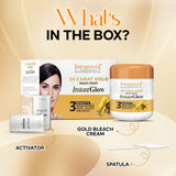 24 Carat Gold Bleach Cream For Instant Glow- 450gm