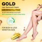 Gold Hair Removal Cream with Goodness Of Gold & Shea Butter - 60 gm each ( Pack Of 5 )