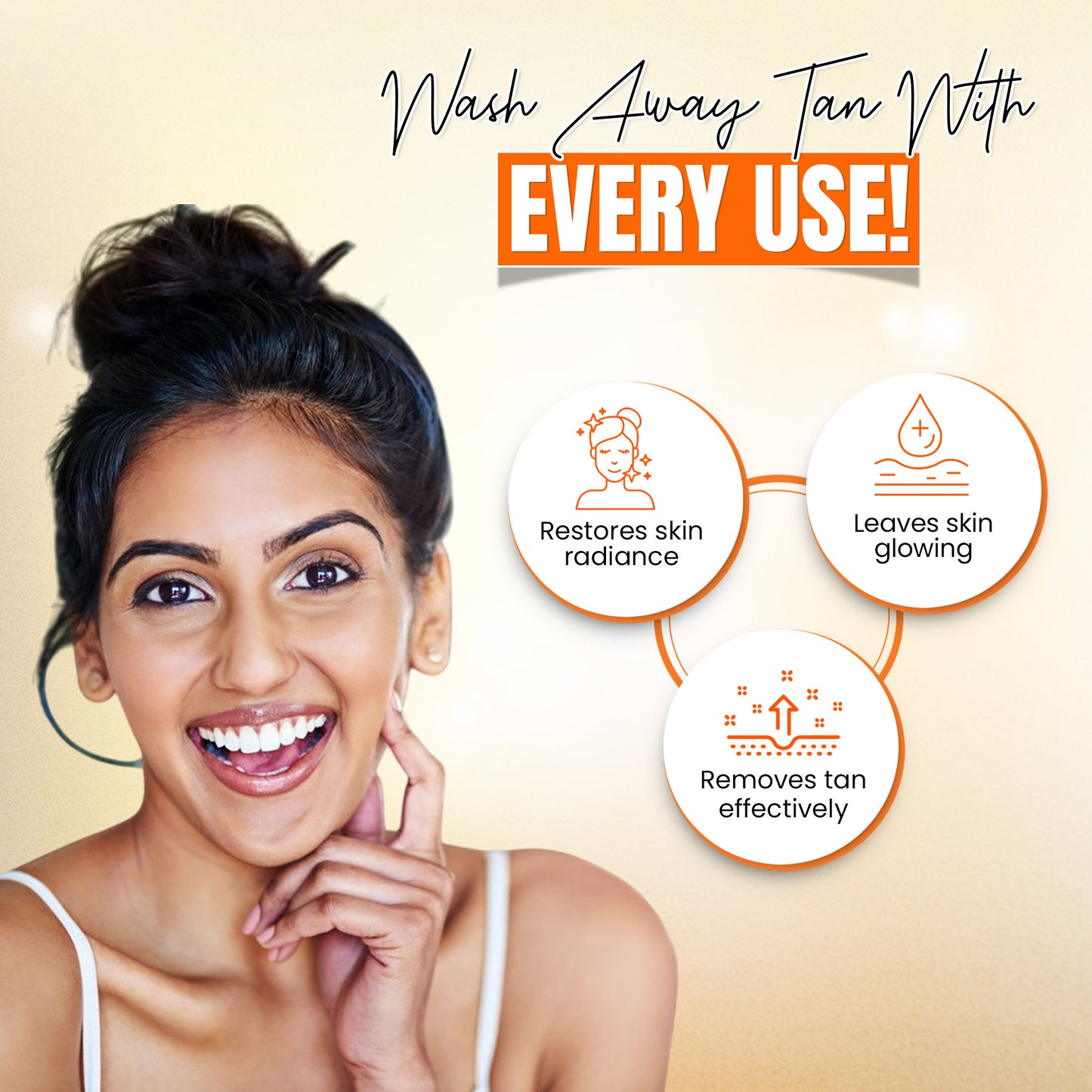 Tanend Facewash For Anti-Tan Fairness-100 ml( Pack Of 3 )