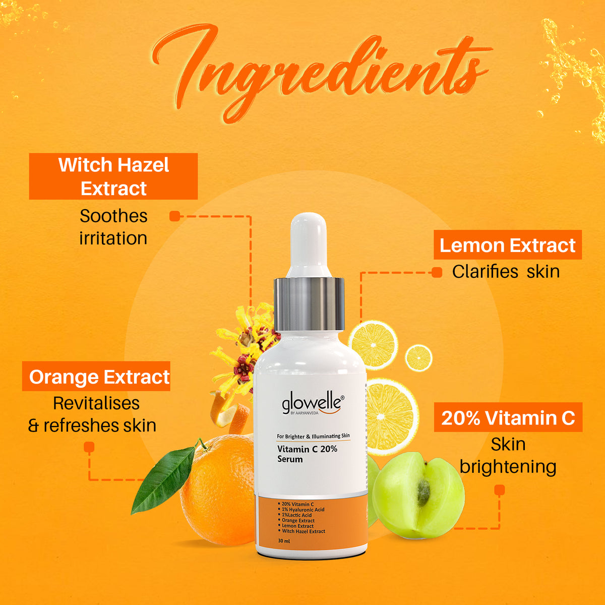 Vitamin C 20% Face Serum-30ml