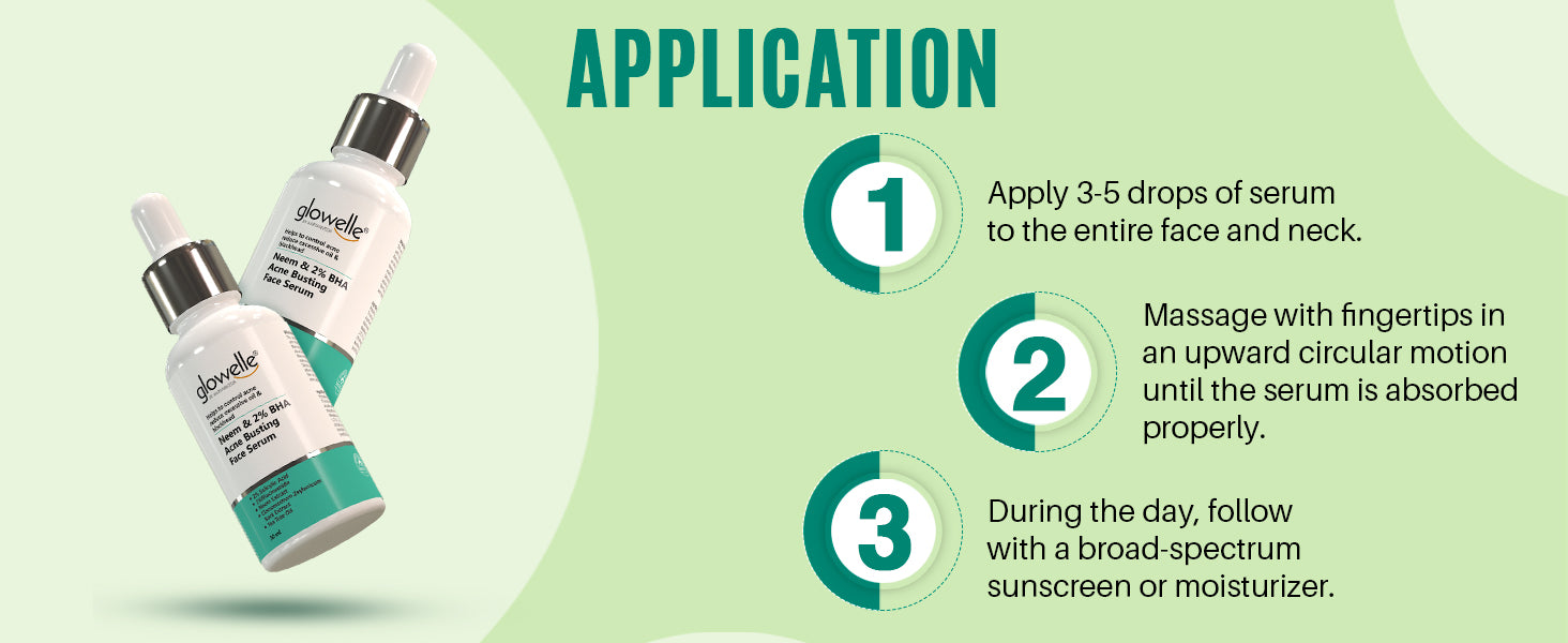 Neem & 2% BHA Acne Busting Face Serum-30ml