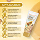 Gold Hair Removal Cream with Goodness Of Gold & Shea Butter - 60 gm each ( Pack Of 5 )