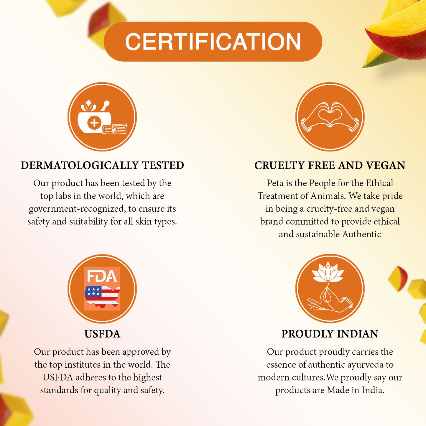 Mango Bleach Cream with Mango And Active Oxygen Formulation-250 gm