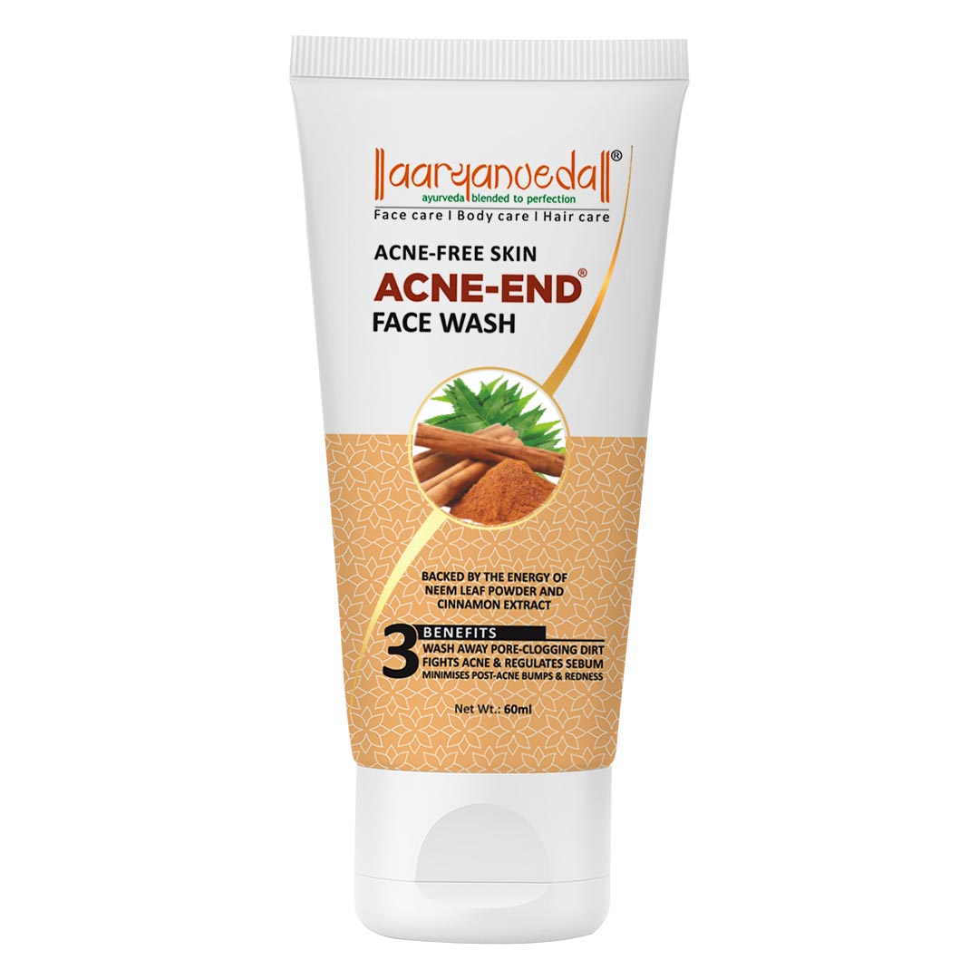 Acne-End Face Wash with Neem Leaf & Cinnamon Extract-100ml ( Pack Of 3 )